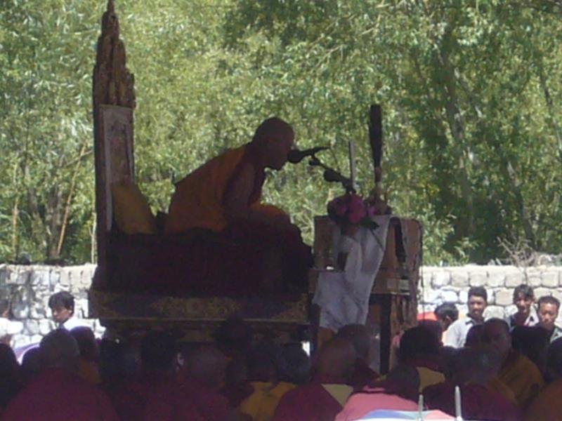 Travel - India - Ladakh - Choglamsar Buddhist Lecture